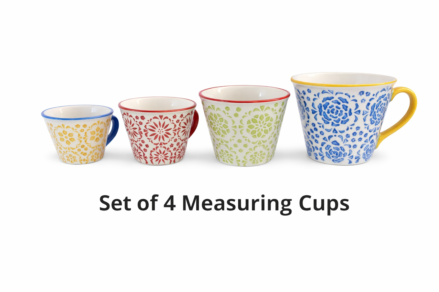 Cozy Cottage Measuring Cups Set of 4
