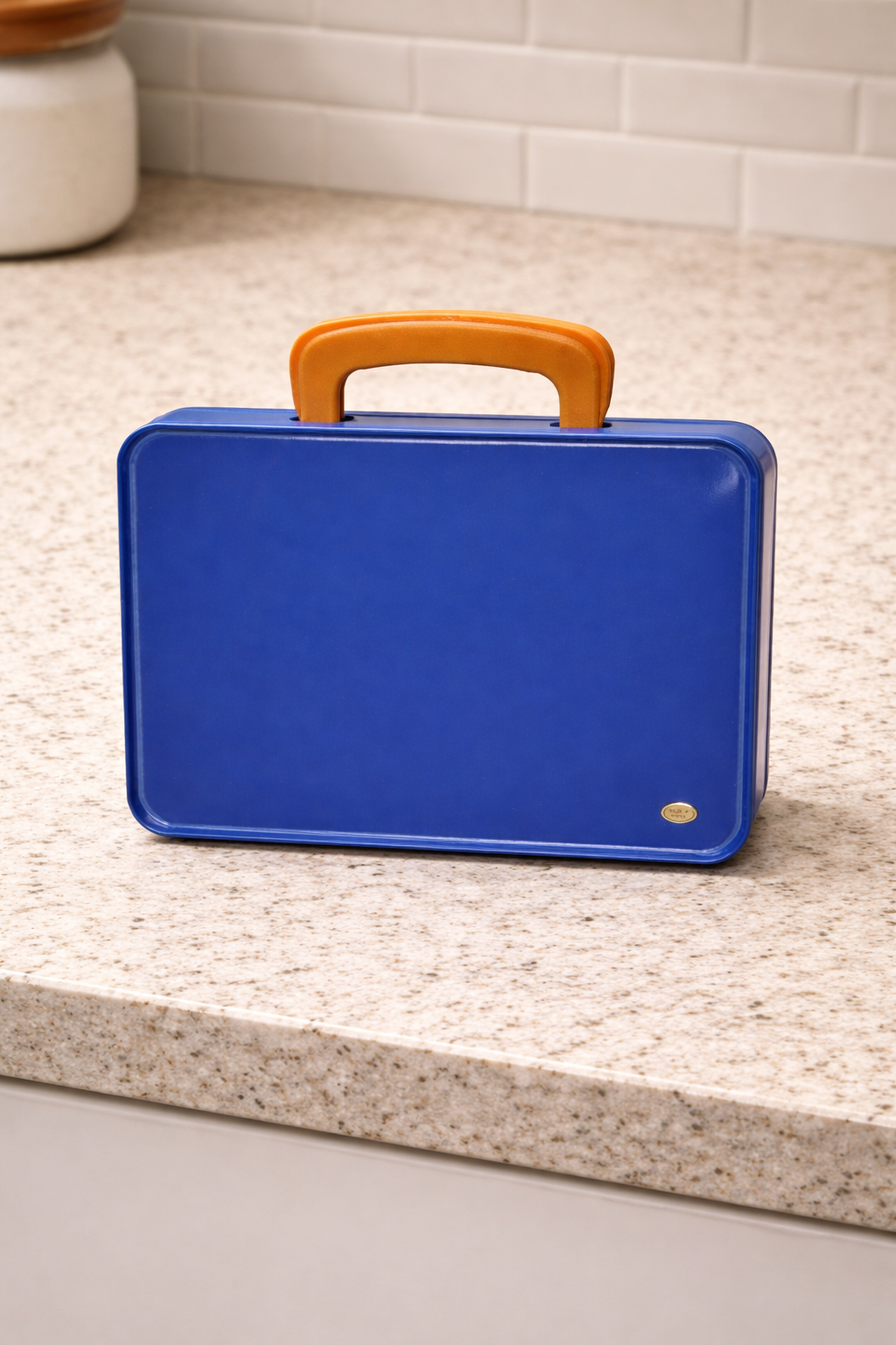 JetBlue Airways Vintage-Style Metal Lunch Box-Used